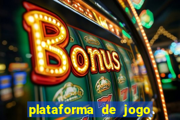 plataforma de jogo nova pagando